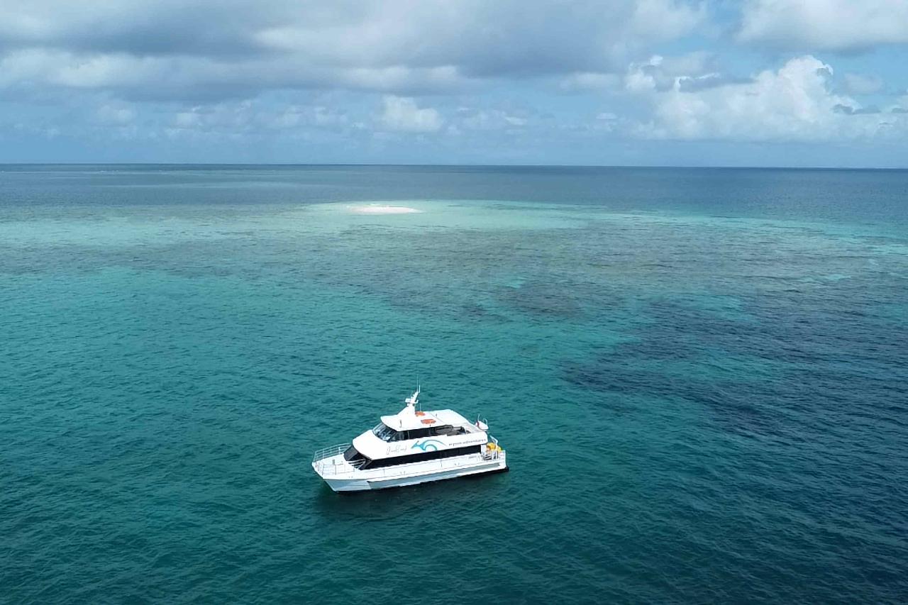 Outer Great Barrier Reef & Dunk Island Full Day Tour & Cruise | Small Group | Mission Beach Day Return