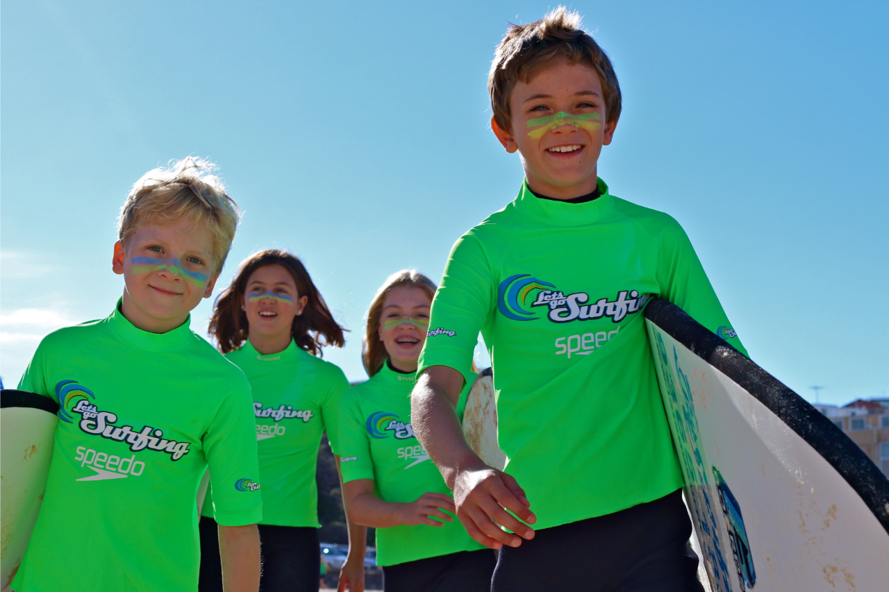 Kids School Holiday Surf Lessons Lennox Ballina