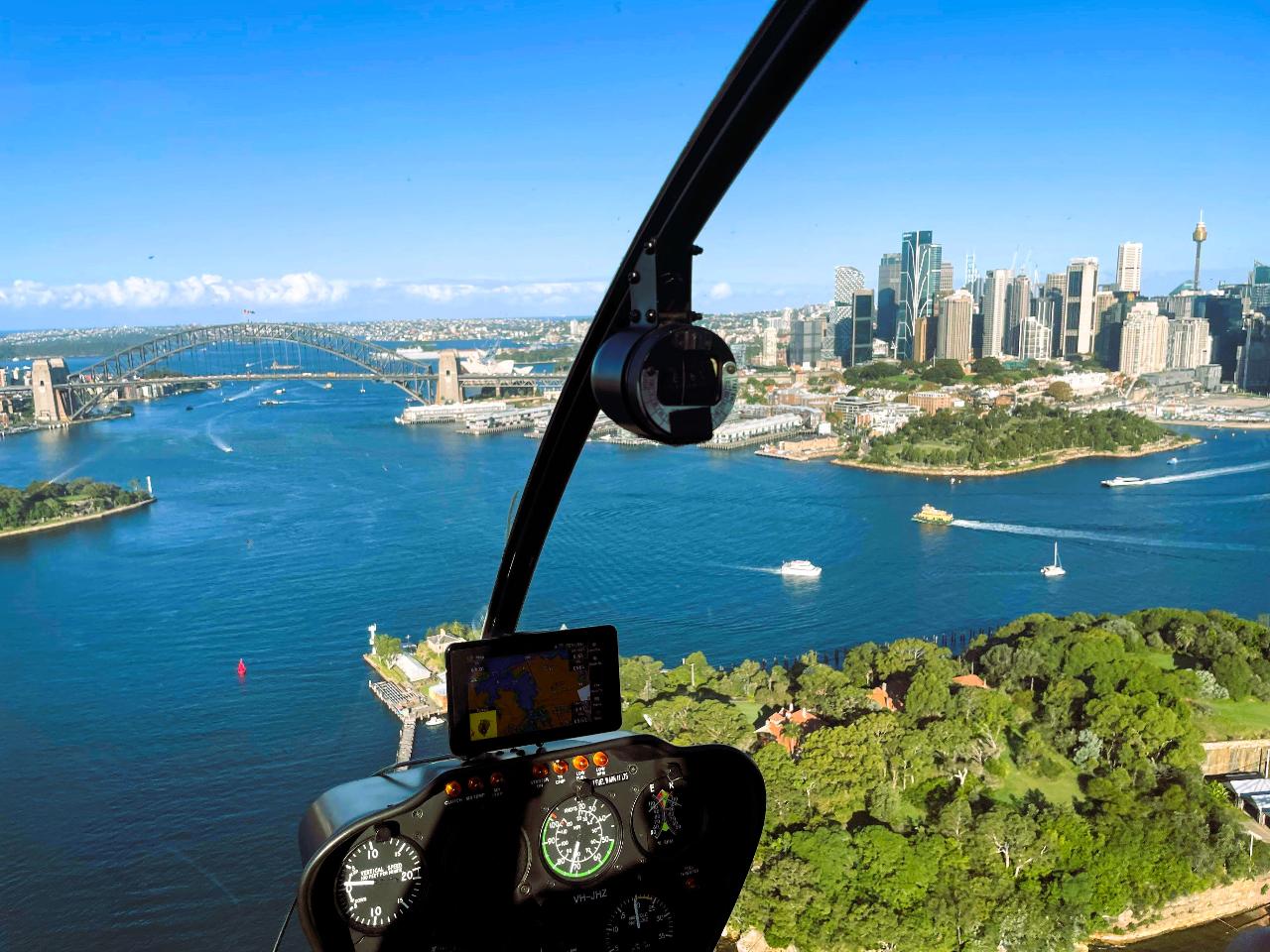 Sydney and the Hunter Helicopter Ride