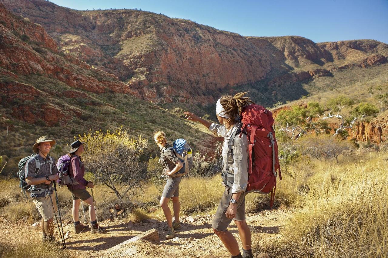 Larapinta Trail 5 Day Trek – Twin Share Safari Tent from Alice Springs