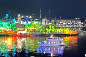 Vivid Sydney Intimate Catamaran Cruise on Fleetwing II